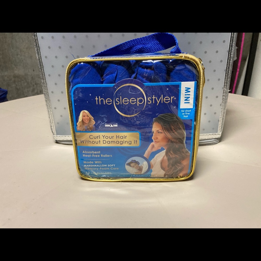 Sleep Styler.  Small rollers for short hair.